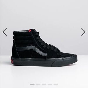 Vans kids size 4 (youth) Black High-Top Sneakers
